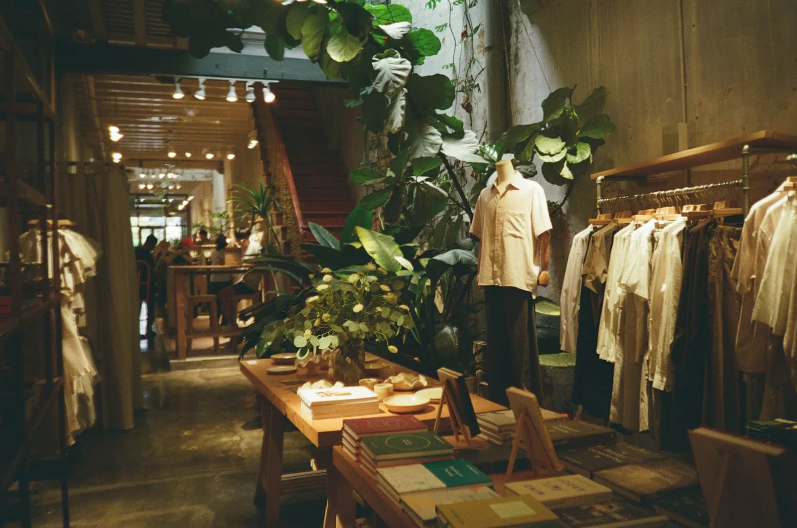 Intérieur de boutique utilisé comme story commerce démonstrative